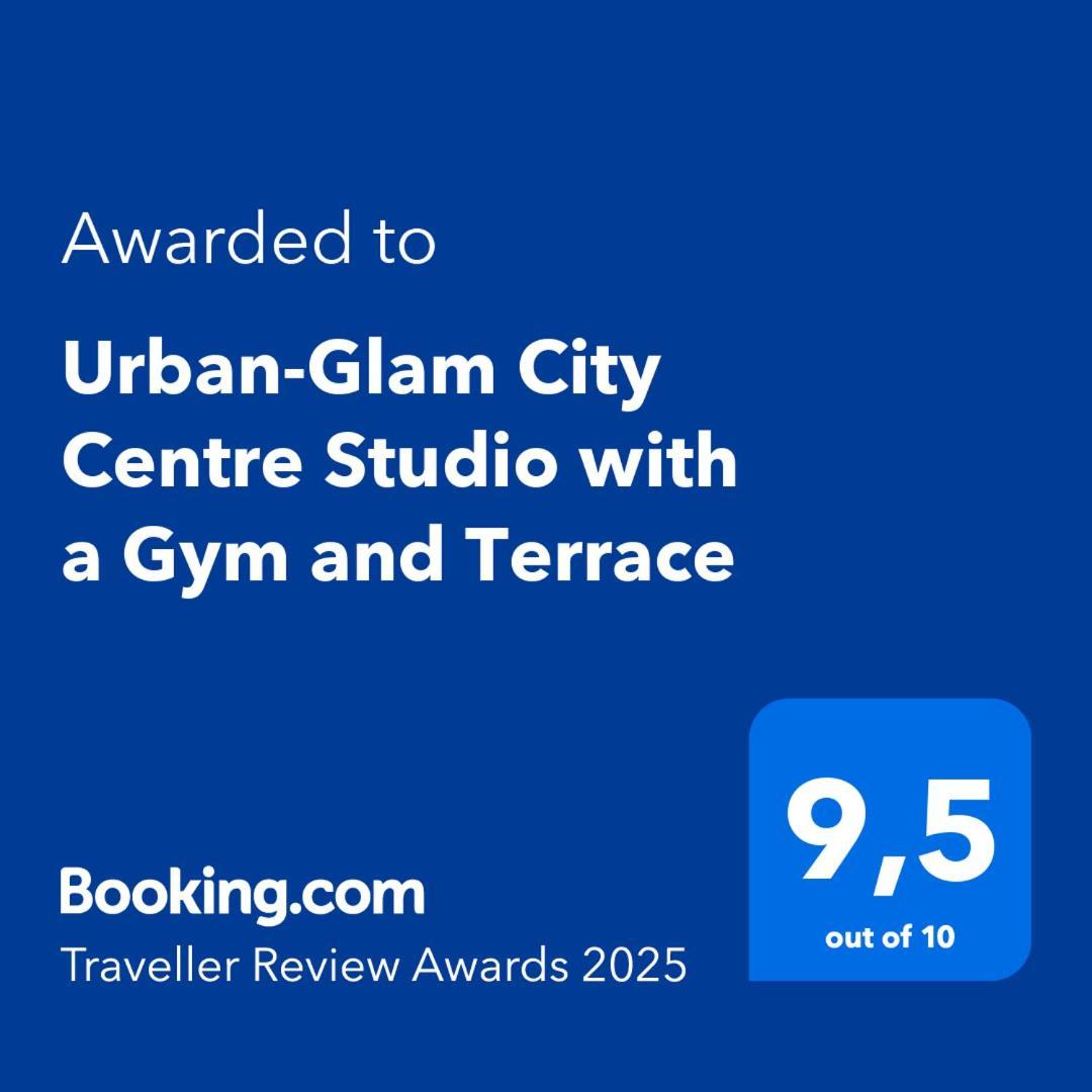 Urban-Glam City Centre Studio With A Gym And Terrace ทาลลินน์ ภายนอก รูปภาพ